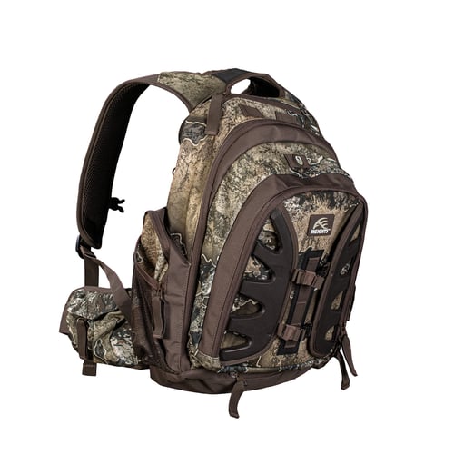 Insight Outdoors 9304 The Element Day Pack Backpack Style made of Tricot with Realtree EXCAPE Finish, TS3 Front Panel System, Hideaway Hip Belt & Compression Molded Gear Shield