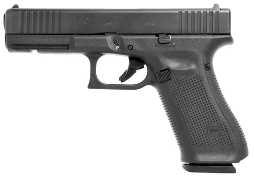 GLOCK 17 9MM GEN5 FIXED SIGHT 17-SHOT BLACK G-GUN!