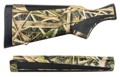 REM Arms Accessories R17887 Stock & Forend Set  Mossy Oak Shadow Grass Blades Synthetic with SuperCell Recoil Pad for 12 Gauge Remington Versa Max