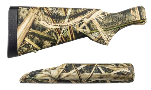 REM Arms Accessories R17824 Stock & Forend Set  Mossy Oak Blades Synthetic with SuperCell Recoil Pad for 12 Gauge Remington 870