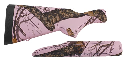 REM Arms Accessories R19529 Stock & Forend Set  Mossy Oak Pink Blaze Synthetic with SuperCell Recoil Pad for 20 Gauge Remington 870 Compact