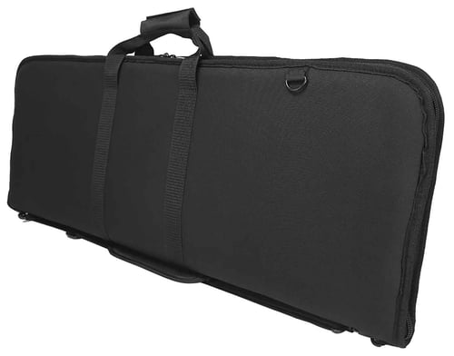 NcStar CVDRC2996B-36 Deluxe Rifle Case Black 600D Polyester 36