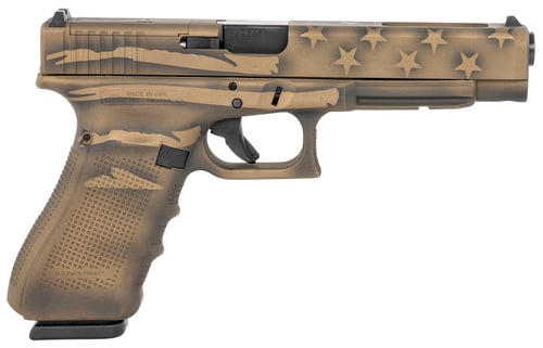 Glock UG3530104MOSBBBWFLAG G35 Gen4 Competition MOS 40 S&W  5.31