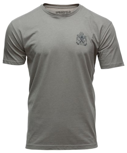 Springfield Armory GEP71222X Out West Mens T-Shirt Stone Gray 2XL Short Sleeve