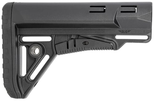 NcStar DLG-129 Sharp Mil-Spec Stock  Black Synthetic Collapsible