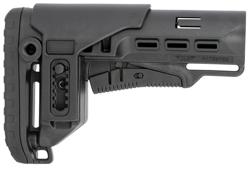 NcStar DLG-087-042 Tactical PCP42 Mil-Spec Stock Black Synthetic Collapsible with Adjustable Cheekpiece