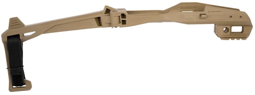 Recover Tactical 2021H-02 Tactical 20/21 Stabilizer Kit  Synthetic Tan Brace with Strap, Charging Handles, Minimalist Sling, Picatinny Rails& G7 Holster with Pistol Adapter for Large Frame Glock