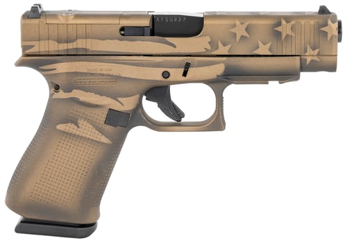 Glock UA4850204FRMOS-BBBWFLA G48 MOS Compact 9mm Luger 4.17