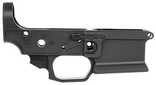 Sharps Bros SBLR08F Livewire Stripped Lower Multi-Caliber 7075-T6 Aluminum w/Black Anodized Finish Compatible w/Mil-Spec Internal Parts