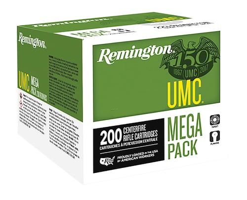 Remington Ammunition 20109 UMC Mega Pack 300 Blackout 220 gr Open Tip Flat Base 200 Per Box/ 1 Cs