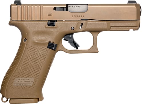 Glock G19X17AUT G19X  Compact 9mm Luger 17+1 4.02