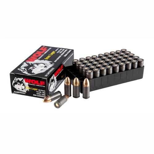 WORN WOLF 919WFMJ 9MM FMJ 115GR  50 | 9x19mm NATO | 645611300967