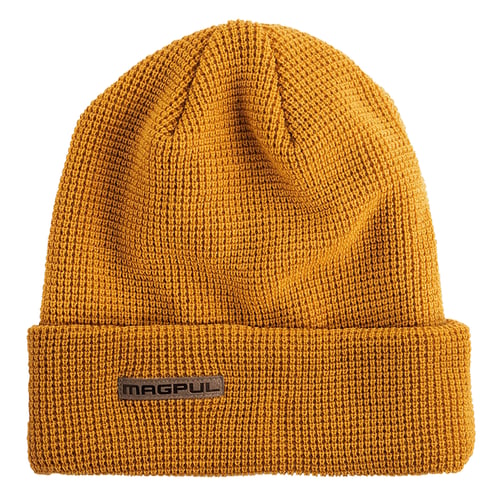 Magpul MAG1239-711 Watch Cap Waffle Beanie Amber Acrylic/Wool OSFA