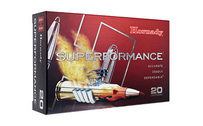 Hornady 805764 Superformance  7mm-08 Rem 139 gr Copper Alloy eXpanding 20 Per Box/ 10 Case