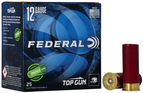 Federal TG12WS175 Top Gun Steel Paper Wad 12 Gauge 2.75