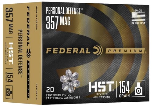 FED PRM 357MAG 154GR HST JHP 20/200