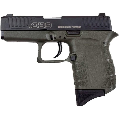 Diamondback DB0200P101 DB9 Gen4 Micro-Compact Frame 9mm Luger 6+1, 3.10