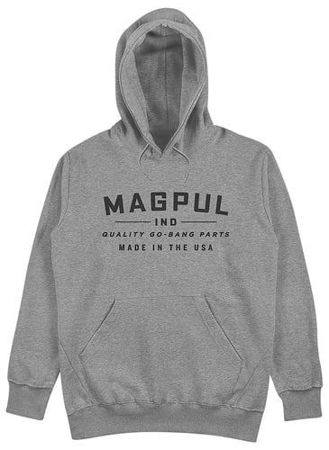 Magpul MAG1256-030-M Go Bang Parts  Athletic Gray Heather Long Sleeve Medium