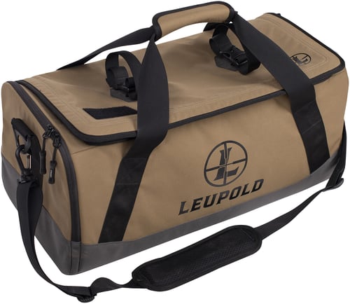 Leupold 182402 Optics Go Gear  Tan/Black Nylon Duffle Bag 21