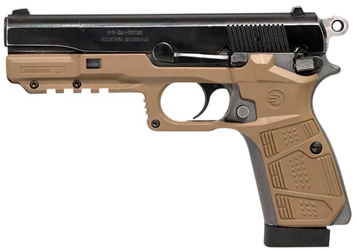 Recover Tactical HPC-02 Grip & Rail System  Tan Polymer Picatinny for Browning Hi-Power