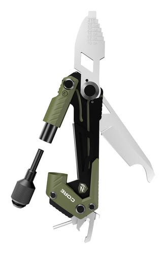 REAL AVID CORE GUN TOOL SHTGUN CARRY MULTI-TOOL CARABINER