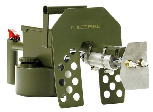 Exothermic Technologies PFLRT Pulsefire LRT Green Powder Coated Aluminum/Brass/Viton 25 ft Flame Range 25.70