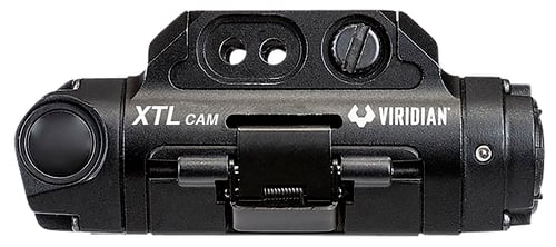 Viridian 9900016 XTLcam Gen 3 with Tactical Light and HD Camera X Series Black 500 Lumens White LED/1920x1080 HD Camera with Microphone