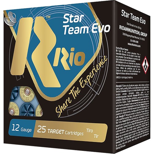 Rio Ammunition STT28LT75 Star Team EVO  12 Gauge 2.75