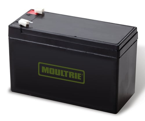 Moultrie MCA13093 12V Rechargeable Battery  Black Compatible w/Moultrie Feeders