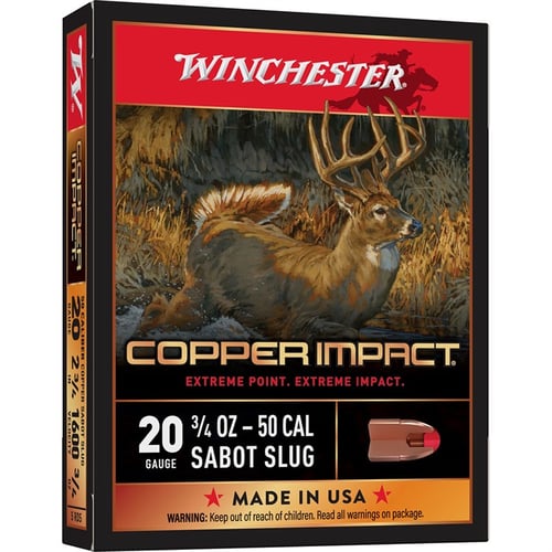 Winchester Ammo X20CLF Copper Impact  20 Gauge 2.75