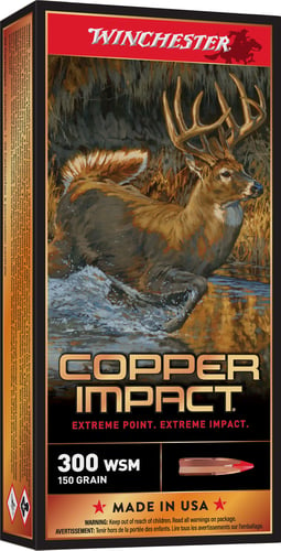 Winchester Copper Impact Rifle Ammo