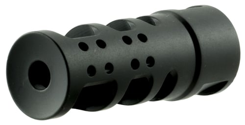 Spikes Tactical SBV1065 R2 Muzzle Brake Black Nitride 416R Stainless Steel with 1/2