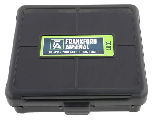 Frankford Arsenal Hinge-Top Ammo Box #1001 380-9mm  100 ct.