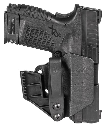 Mission First Tactical H2SFXDSAIWBM Minimalist Holster IWB Black Polymer Belt Clip Fits Springfield XD-S 9/40 3.30