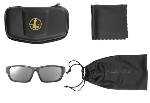 Leupold 181280 Performance Wear Cheyenne Shadow Gray Flash Lens Polycarbonate Matte Black Frame