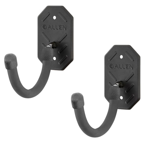 Allen 5652 Defender Hooks Black Steel Screw On 3.50