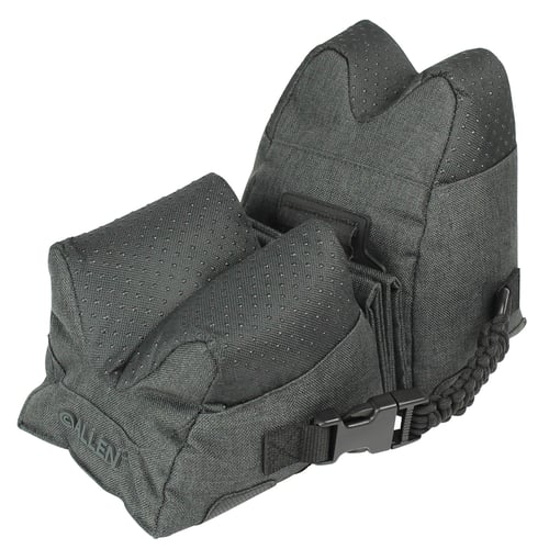 Allen 18415 Eliminator  Prefilled, Connected Style Front and Rear Bag Gray Ripstop Polyester, Side Release Buckles, Weighs 9.50 lbs., 26