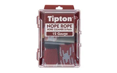 TIPTON NOPE ROPE PULL THROUGH CLEANING ROPE 12GA, W/CASE