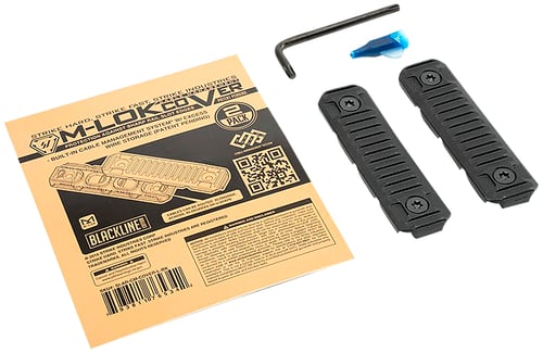 Strike Industries AR-CM-COVER-L-BK Cable Management Cover Long 3.14 InchL Black Polymer for M-Lok | 793811765342