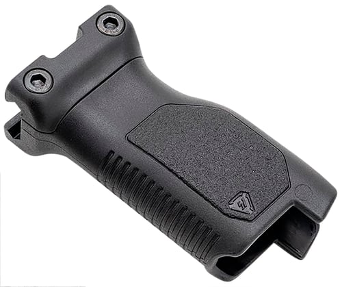 Strike Industries ARCMAGRAILLBK Angled Vertical Grip Long Black Polymer with Cable Management Storage for Picatinny Rail