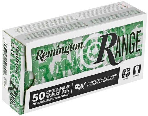 Remington Ammunition 27683 Range Clean 380 ACP 95 gr Flat Nose Enclosed Base 50 Per Box/ 10 Case