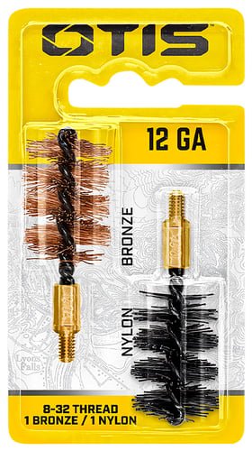 Otis FG512NB Bore Brush Set  10/12 Gauge Shotgun Firearm 8-32