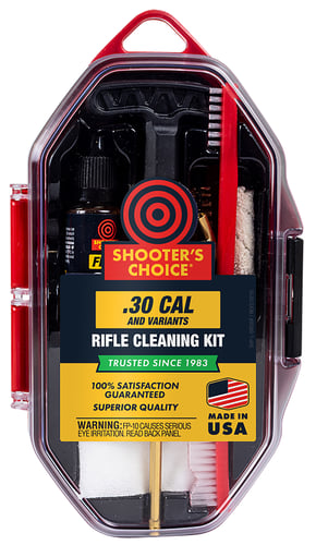 SHOOTERS CHOICE 30 CAL RIFLE CLEANING KIT!