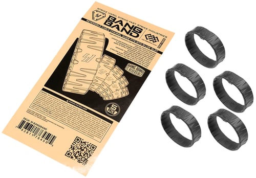 Strike Industries BANGBAND Bang Band  Made of Black Rubber 5 Pack