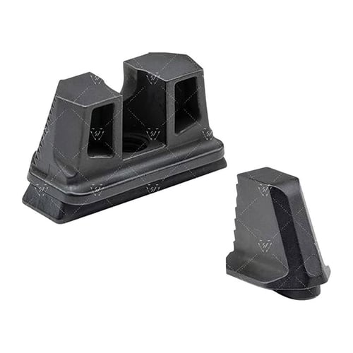 Strike Industries P320SIGHTSSTN Strike Iron Sights-Standard Height  Black | Black Front Sight Black Rear Sight