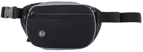 Galco FTPRGBC Fastrax PAC Waistpack Size Compact Black/Gray Neoprene Compatible w/Glock 32/Kahr CW Belt Up to 50
