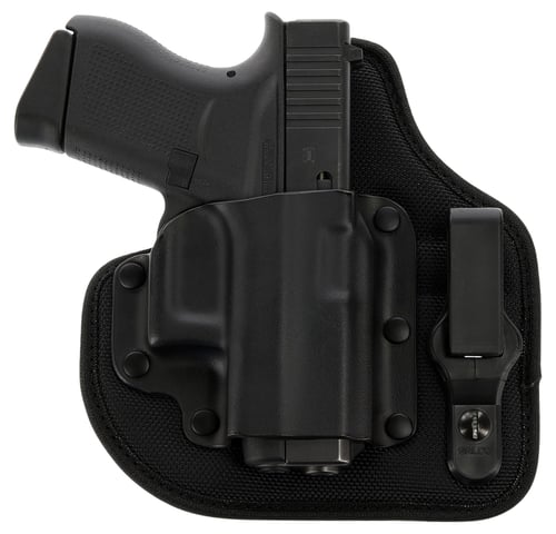 Galco QTC800RB QuickTuk Cloud IWB Black Kydex/Nylon Compatible w/ Glock 43/Springfield  Hellcat/ S&W M&P Shield EZ UniClip Mount Right Hand