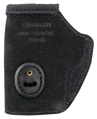 Galco TUC474B Tuck-N-Go 2.0 IWB Black Leather UniClip/Stealth Clip Fits S&W M&P 2.0 Compact/2.0 Subcompact/Savage Stance Ambidextrous