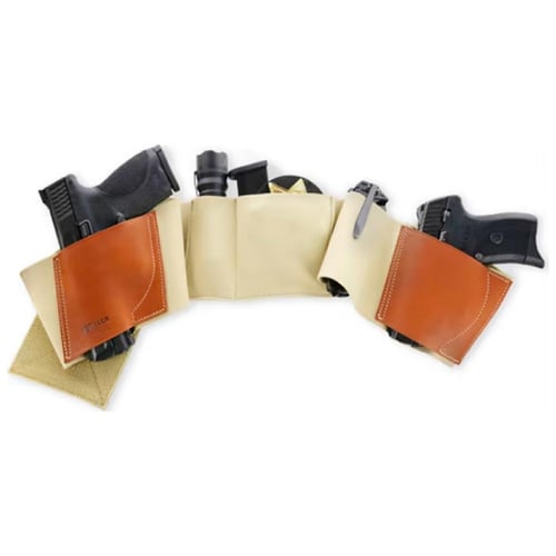 Galco UWKHXL2 UnderWraps 2.0 Khaki XL Leather/Nylon Handgun