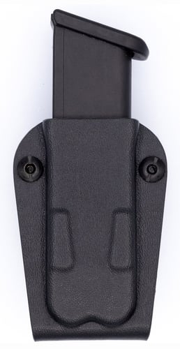 C&G Holsters 232100 Universal  IWB/OWB Single Style made of Kydex with Black Finish, Belt Clip & 1.75